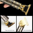 thumbnail image 4 of Tignapoo Professional Cordless Hair Clipper with Dragon/Buddha Head Design, 6000-7000 RPM Motor, USB Charging, 30 Min Runtime, ABS & Steel Build, Includes 4 Combs & Accessories (Black/Gold/Bronze), 4 of 6