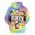 thumbnail image 3 of FGTeeV Adult Sweater Pullover Hoodie 3D Printed Loose Hooded Long Sleeved Jackets Tops, 3 of 8