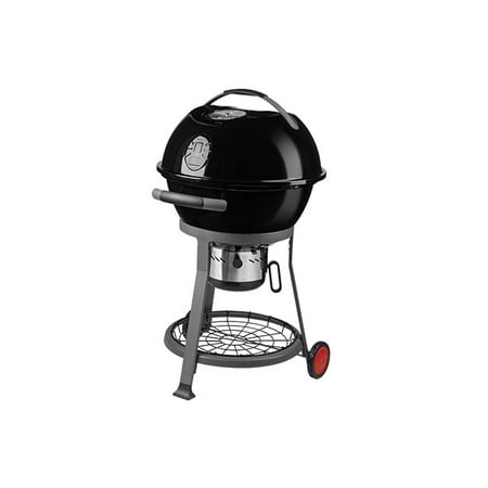 Coleman Cookout 22.5 Inch Premium Charcoal Kettle BBQ Grill Black