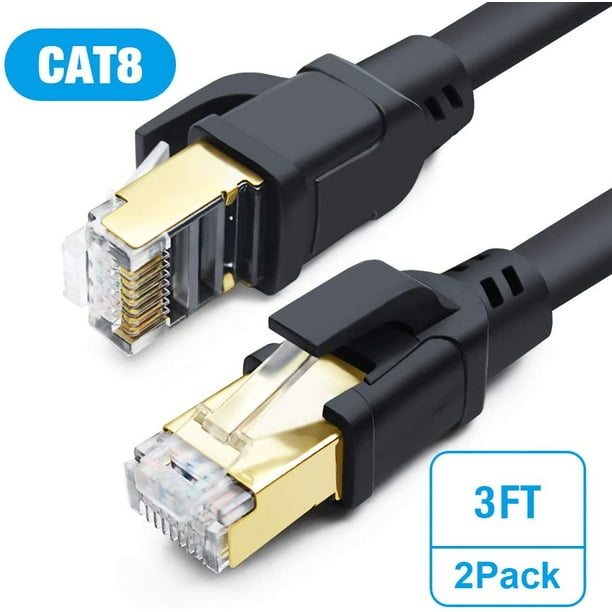 Ethernet Internet Network Cable - Cat8 Ethernet Cable 40gbps