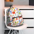 thumbnail image 5 of Pofeuu Hello Summer2 Print Laptop Backpack Travel Canvas Backpack for School Lightweight and Comfortable Backpack College Backpack Schoolbag, 5 of 6