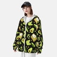 thumbnail image 3 of Fotbe Avocado Toast Chaqueta con Protección Solar UPF 50+ para Hombre y Mujer, Camisa con Capucha y Bolsillos-Large, 3 of 7