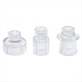 thumbnail image 1 of Candelabros de Cristal CóNicos para Centros de Mesa, DecoracióN de Bodas y Fiestas B, 1 of 7
