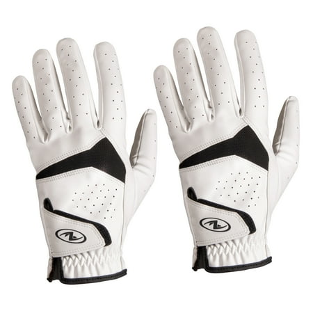 Athletic Works Performance Golf Glove, Right Handed, 2-Pack, Large