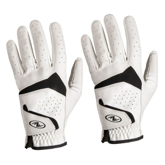 Athletic Works Performance Golf Glove, Right Handed, 2-Pack, Large