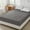 Gray, variant on YHAICO Mattress Encasements Twin Mattress Cover Twin Xl Double Layer Mattress Topper Top Fitted Mattress Cover Pocket Mattress Pad Protector Soft Noiseless Mattress Pad