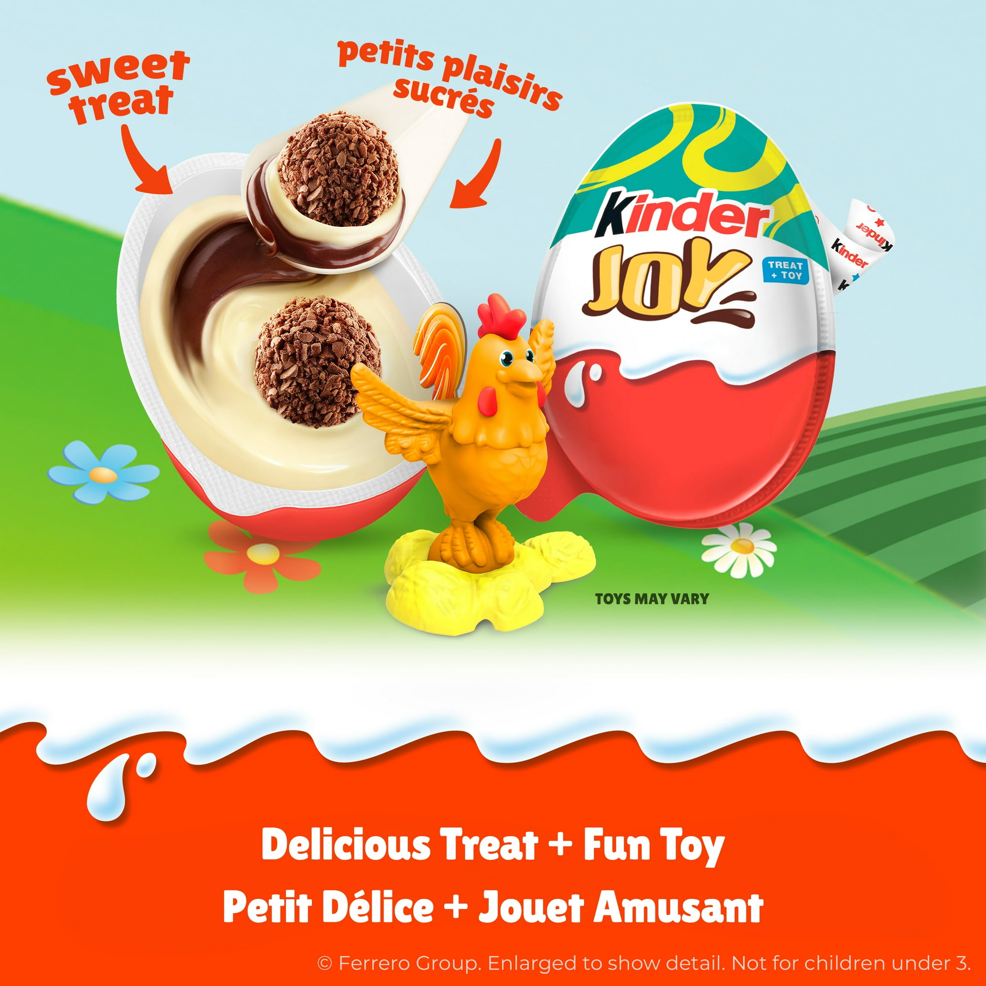 Kinder Joy Egg with Toy, Easter Candy, Easter Egg, 20g, 20g