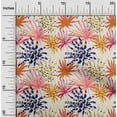 thumbnail image 2 of oneOone Rayon Orange Fabric Tropical Leaf With Texture Sewing Craft Projects Fabric Prints By Yard 56 Inch Wide, 2 of 4