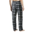 thumbnail image 2 of Hat and Beyond Men's Cozy Straight Fit Fuzzy Knit Homewear Plaid Flannel Pajama Pants, 2 of 6