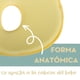 thumbnail image 3 of Almohada Con Funda Para Bebé Mima2 De Foamy Evita Cabeza Plana Color Amarillo, 3 of 5