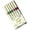 6 peaks and desert, variant on Giaone 6/12 Pack Plastic Body Art Brushes Flexible Nib for Creative Journaling