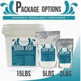 thumbnail image 3 of Dive Rite In Premium Soda Ash Designed as a PH Increaser for Pool and Washing Soda for Tie Dying and Everyday Usage - 15 Pound Value Bucket to Handle Multiple Uses., 3 of 6