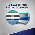 thumbnail image 3 of Recambios de Cuchillas Gillette 5 para Hombre 12 Unidades Gillette NA, 3 of 6