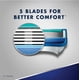 thumbnail image 3 of Recambios de Cuchillas Gillette 5 para Hombre 12 Unidades Gillette NA, 3 of 6