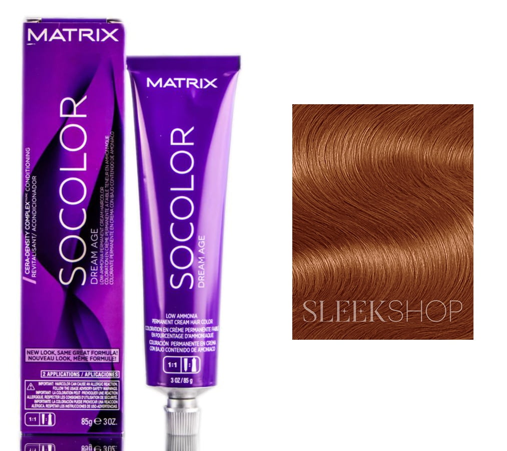 Matrix SoColor Dream Age Perm Cream Haircolor 507BC Dark Blonde Blonde Copper