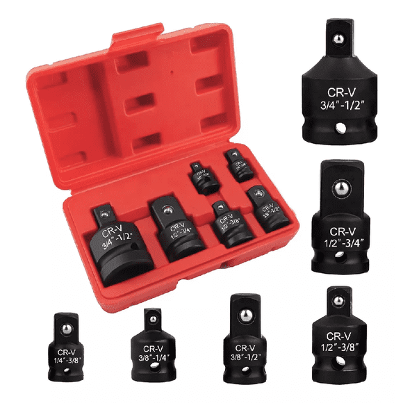 Juego de adaptadores para dados y Llaves de impacto 6 pz BLOOSOM