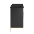 thumbnail image 2 of Modway Awaken 48" Double Sink Bathroom Vanity in Black Black, 2 of 7
