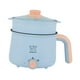 thumbnail image 2 of Mini olla caliente para fideos, olla para cocinar, olla eléctrica portátil multiusos, cocina eléctrica para bistec, shabu shabu, oficina, viajes Olla y vaporera PP, 2 of 8
