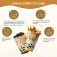 thumbnail image 5 of Soeos Tapioca Pearls for Boba Tea, 8.8oz, 3  pack Total 26.4 oz, 5 of 5