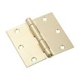 thumbnail image 1 of Stanley Hardware Hinge Door 3-1/2In Sq Cnr Brs 830230, 1 of 1