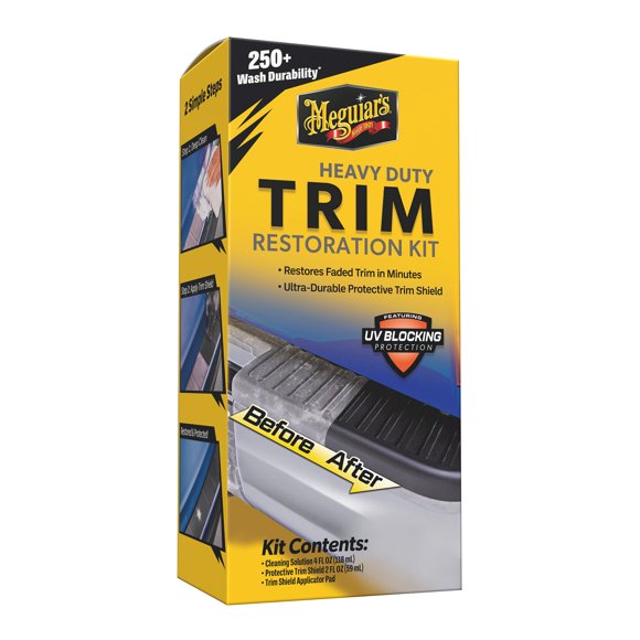 Meguiar's, Kit de Restauración de Molduras Resistente, G250100.