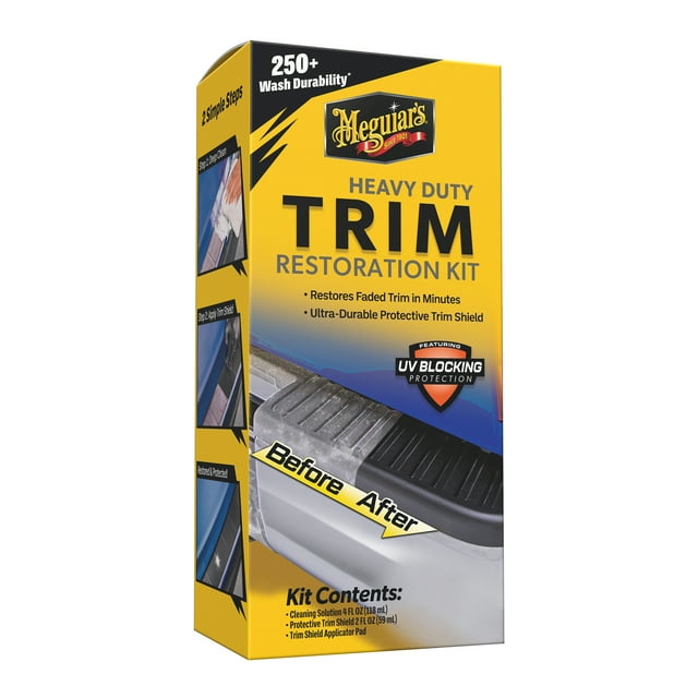 Meguiar's, Kit de Restauración de Molduras Resistente, G250100.
