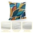 thumbnail image 4 of Creowell Boho Throw Pillow Covers Leaf  Outdoor Decorative Pillow Cover Square Cushion Cover Pillowcases for Sofa Bed Farmhouse Home Decor, 4 of 5