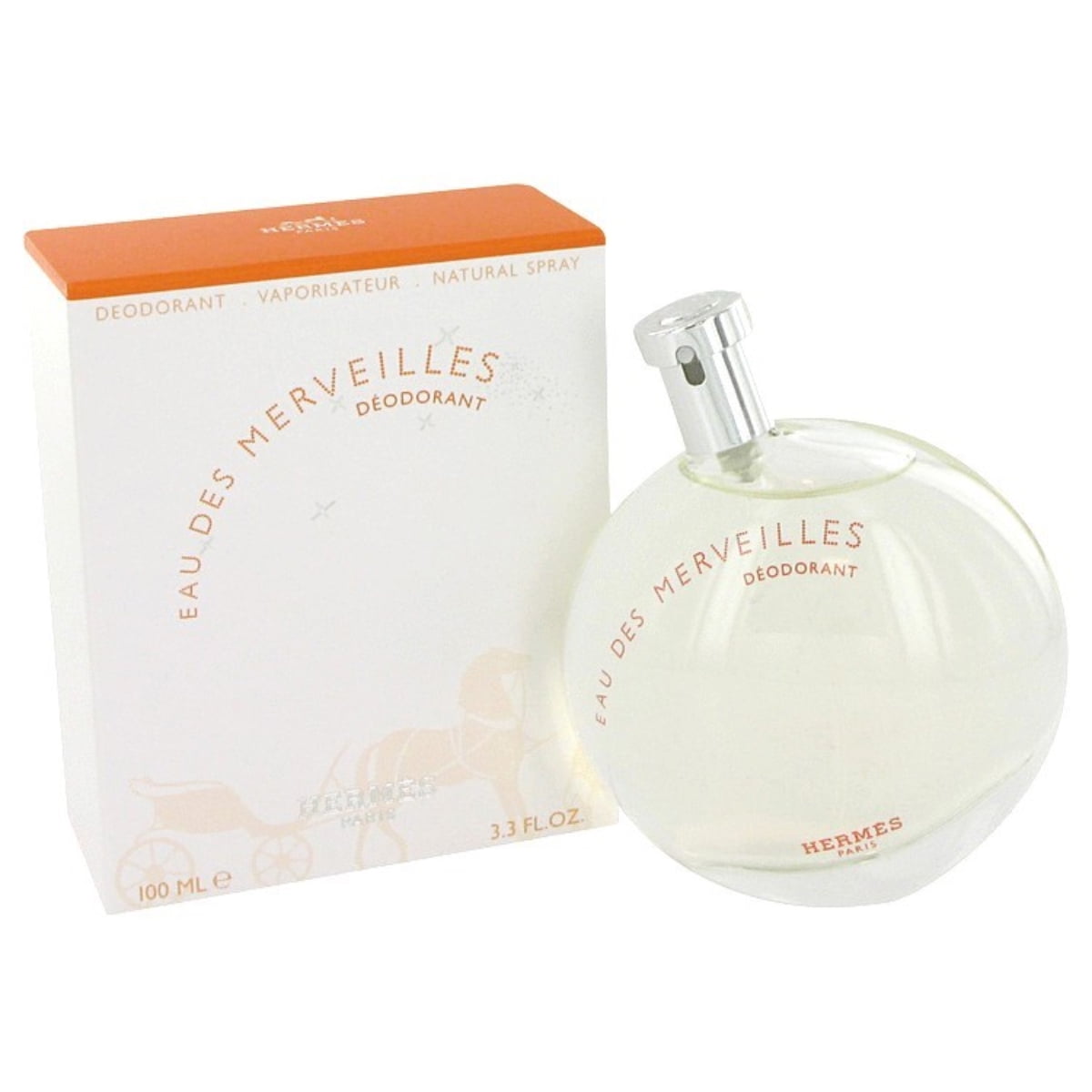 Hermes Eau Des Merveilles Deodorant Spray for Women 3.3 oz
