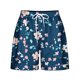 thumbnail image 3 of Mujeres Pantalones Cortos con Bolsillos Impresos Detalle Vendaje, Casual Y Suelto Ajuste Pantalones Cortos de las Mujeres para el Verano, 3 of 5