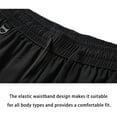 thumbnail image 4 of Fiaer,Oversized Waffle Stretch Pants for Women,Women's High Waist Quick Drying Lace up Sweatpants,Ladies Loose Fit Waterproof Breathable Trousers with 2 Pockets Black XXXXXXL, 4 of 7