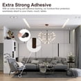 thumbnail image 4 of 36Pcs Heavy Duty Self Stick Felt Furniture Pads, 1" Anti Scratch Furniture Protectors, Felt Pads for Furniture Feet Chair Legs Hardwoods Floors, Black, 4 of 8