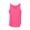 Hot Pink, variant on 100% Cotton Tank Top Women Sleeveless Crew Neck Wide Strap Asymmetrical Solid Color Trendy Camisoles for Under Clothes Army Green L-XL