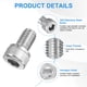 thumbnail image 2 of Uxcell 20-Pack M8 x 12mm Tornillos de Cabeza Hexagonal, Tornillo de Máquina de Acero Inoxidable 304, Sujetadores de Precisión de Rosca Completa, 2 of 7