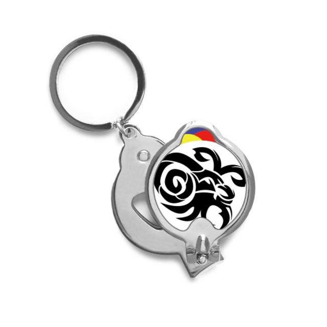 Constellation Capricorn Zodiac Sign Nail Clippers Sharp Fingernail Stainless Steel Cutter