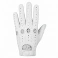 thumbnail image 2 of Genuine Leather Full Finger Driving Gloves, Motorcycle Gloves For Men, 2 of 5