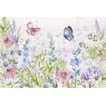 thumbnail image 2 of Tre Sorelle Studios 18x13 White Modern Wood Framed Museum Art Print Titled - Butterfly  Trail I, 2 of 4