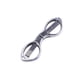 thumbnail image 5 of Acero Inoxidable Tijeras plegables de viaje, Tijeras de costura con llavero agujero de seguridad para viajes Escuela Oficina Oficios Home Camping, Plateado Eotvia No, 5 of 5