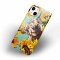 thumbnail image 4 of Tobelint Case for iPhone 14,Highland Cow Pattern Case with Side Print,Slim Bumper Cover, 4 of 5
