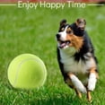 thumbnail image 2 of Pelota de Tenis para Mascotas, Juguete para Masticar para Perros, Pelota de Tenis Divertida, Suministros para Mascotas, Juguetes Interactivos para Perros, 2 of 7