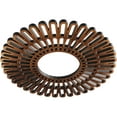 thumbnail image 2 of 32"OD x 11 7/8"ID x 1"P Cornelius Architectural Grade PVC Pierced Ceiling Medallion, Antiqued Copper, 2 of 10
