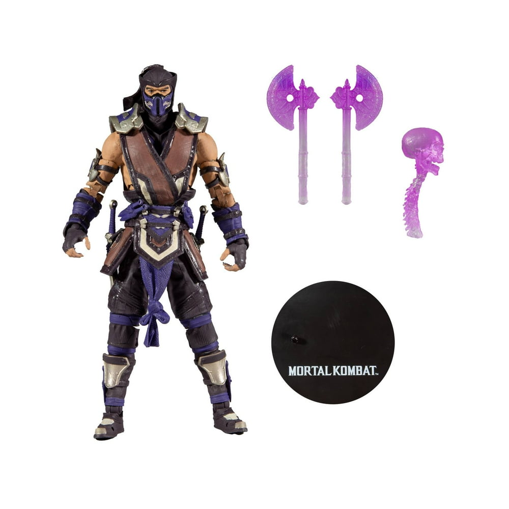 Mortal Kombat 7" Figure SUB ZERO (WINTER PURPLE VARIANT) Walmart