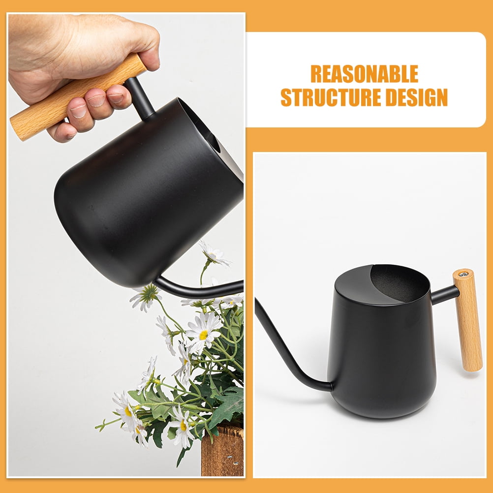 LEORX 1Pack Modern Design Watering Can for Indoor and Outdoor Plants 6.68X5.11X3.73In