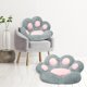 thumbnail image 4 of Coussin Pour Pattes De Chat, Canap Paresseux Dcoration Extrieure Coussin De Sol Chaud, Tapis Chaud Avec Peau Douce (70x60cm, Gris) Hy, 4 of 5