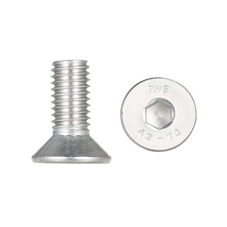 

Htovila DIN7991 304 Stainless Steel Allen Bolt Socket Cap Screws Hex Screw M-8*20