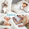 thumbnail image 2 of Epica Ultra Plus Waterproof Mattress Protector Bed Pad, Quilted & Washable Sleeping Pad, 2-pack, 2 of 6