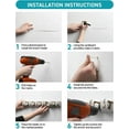 thumbnail image 4 of Home-it Mop And Broom Holder Wall Mount Plastic Garage Cabinet with 6 Hooks Count, 4 of 8