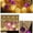 Purple, variant on 118.11 Inches Rattan Ball String Lights,20Pcs LED Rattan Ball Christmas Lights,Indoor Fairy String Lights Decorative for Bedroom Party Wedding.