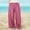 Hot Pink, variant on Juslio Girls Pants Casual Unisex Child Toddler KidsCute Leisure Trousers Wide Leg