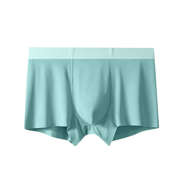 Mens Underwear Men Casual Solid Mid Waist Hip Lift Breathable Boxer Underwear Pants
