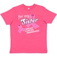 thumbnail image 3 of Inktastic For My Sister - Breast Cancer Awareness Youth T-Shirt, 3 of 5